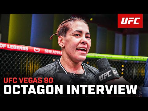 Nora Cornolle Octagon Interview  UFC Vegas 90