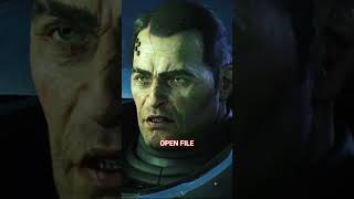 Space Marine Discovers Dark Secret: Project Aurora Unlocking Classified Data #warhammer40k #shorts