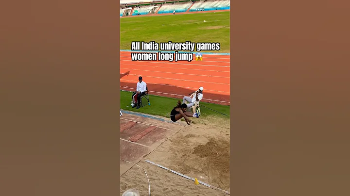 All India university games women long jump 😱#youtubeshorts #longjump #olympiclongjump