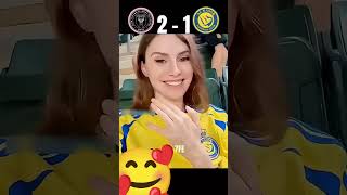 🐐 Messi vs Ronaldo Best Performance Ever! Al Nassr vs Inter Miami 😱#ronaldo #messi