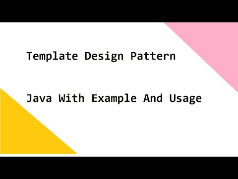 Template Design Pattern