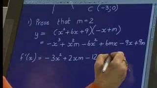 Maths911 live show: Grade 12, Calculus: graph interpretation