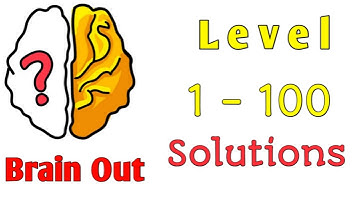 brain out level 1 to 100 walkthrough solution || level 1 to 100 brain out