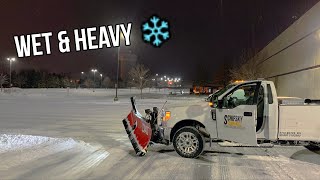 Wet Heavy Snow Storm | Snow Removal by Carson Schifsky 20,009 views 3 years ago 12 minutes, 13 seconds