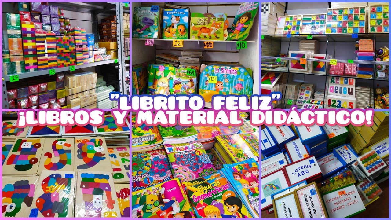 MATERIAL DIDÁCTICO, LIBROS DIDÁCTICOS, JUEGOS DE MESA Y MÁS / 
