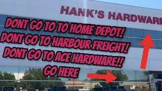 I got to go to the awesome hardware store in California!!! Let’s check it out!!!