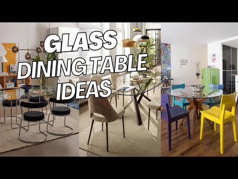 Video: Hur praktiskt är ett matbord i glas?