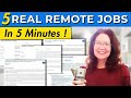 Entry Level (And Good Paying) Remote Jobs Availalbe Today