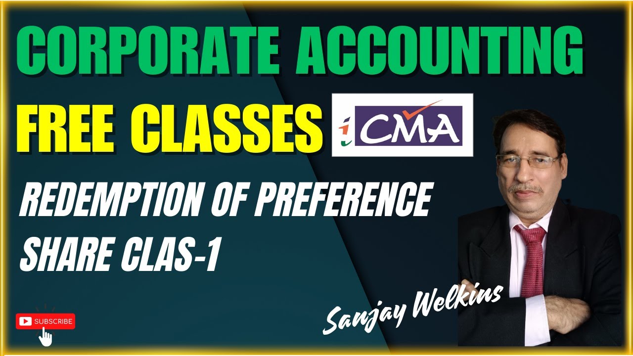 CMA Inter Corporate Accounting Red. of Pref. Shares Class - 1 By ...