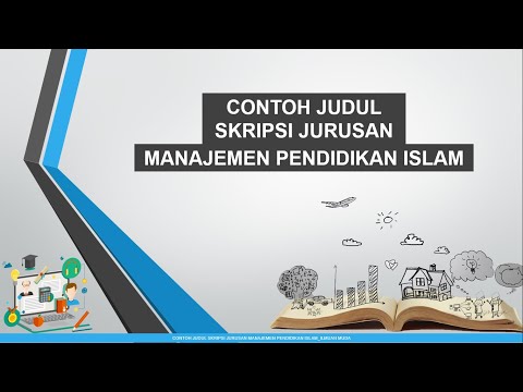 Kumpulan Judul SKRIPSI Manajemen Pendidikan Islam Terbaru & Terlengkap !