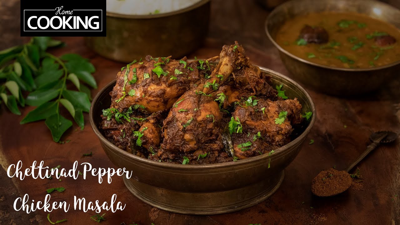 Chicken Pepper Fry In Tamil How To Make Pepper Chicken Masala Kozhi Milagu Varuval Chukka