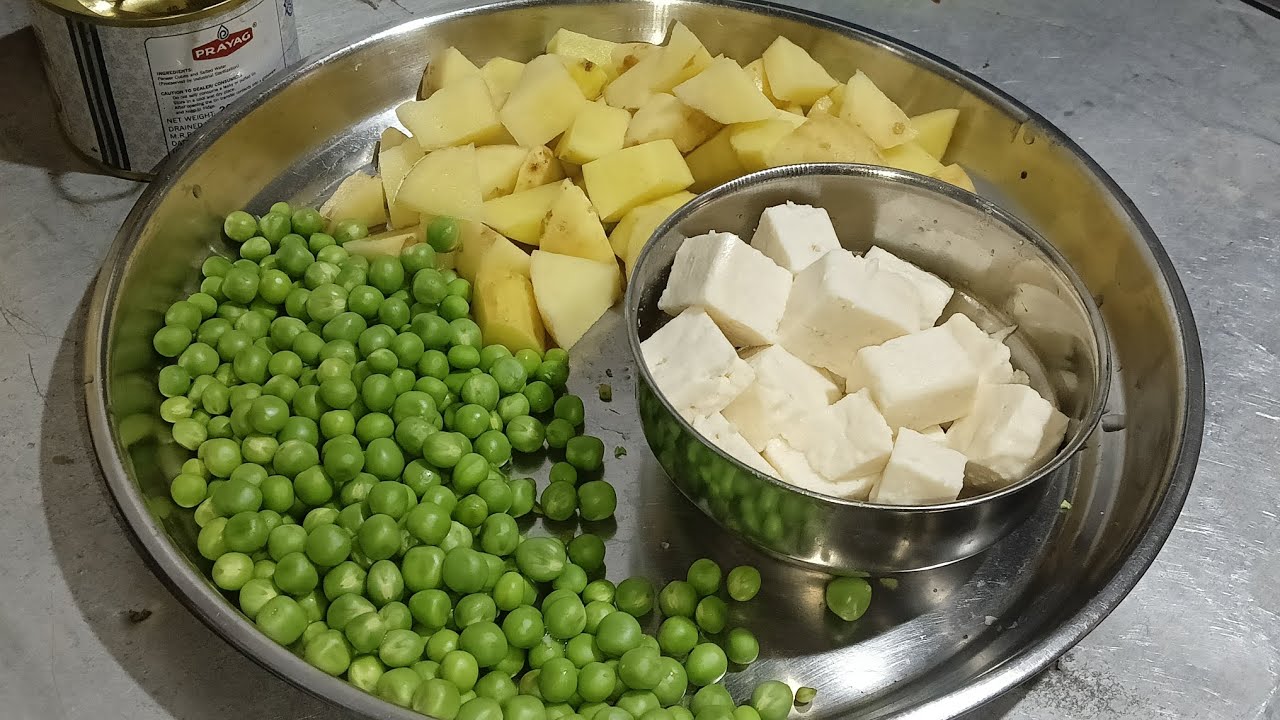 मटर पनीर की सब्जी। Natar paneer ki sabji nikita kanu cooking video| 