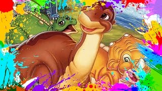 Famous Painting The Land Before Time | Coloring Book Pages for Kids, |Paint and color The Land Before Time Wealth