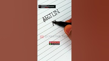 ARJUN NAME LOGO 🔥 COMMENT YOUR NAMES 😁 #shorts #short #shortsvideo #shortvideo #shortsfeed #art