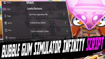 Bubble gum simulator INFINITY script – (Unlock every island, Auto Blow Bubbles)