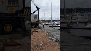 How we met our boat for the first time in Sweden, north from Gothenburg. 1980 Hallberg Rassy 38