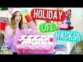 20 DIY Holiday Life Hacks!! Alisha Marie