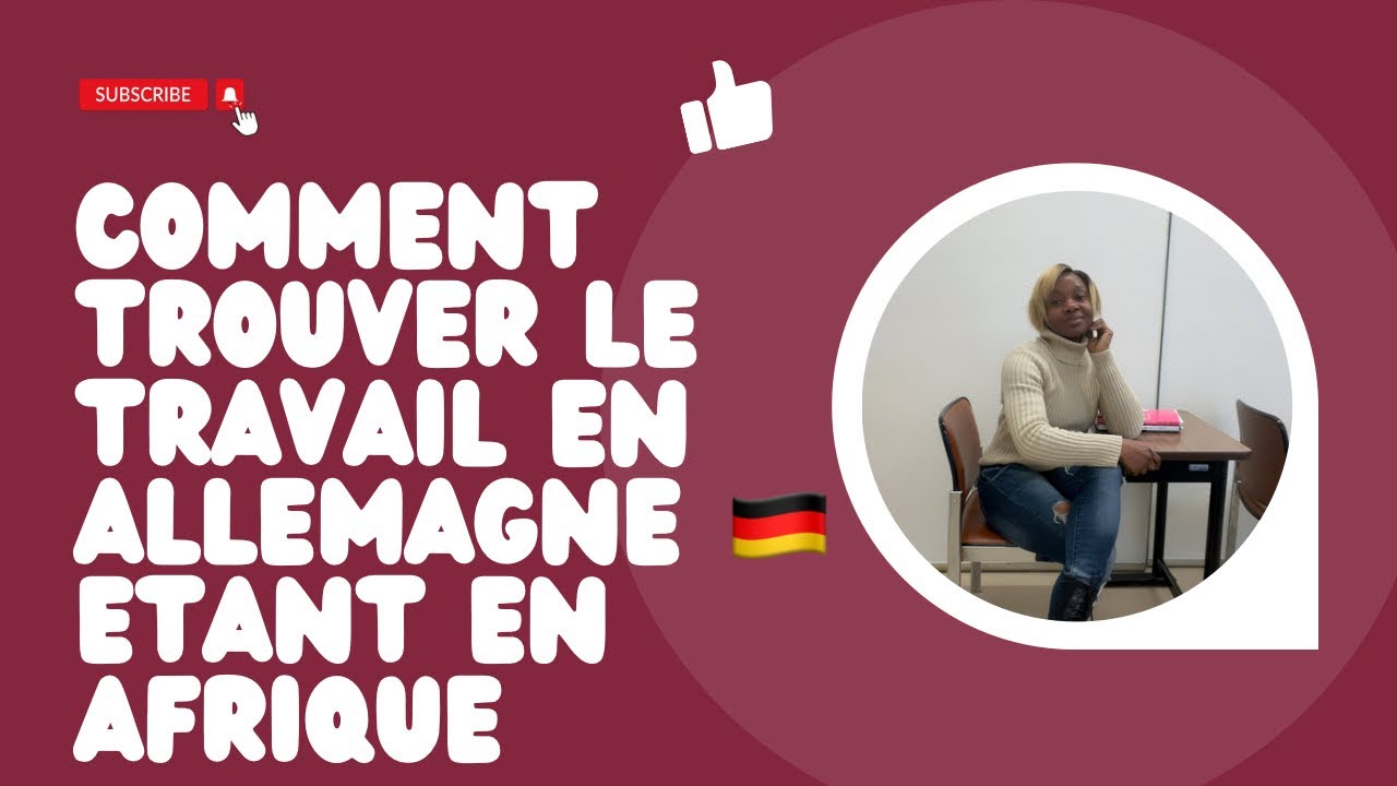 Trouver le travail en Allemagne depuis l’Afrique #etude #travail #opportunité #allemagne