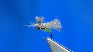 Tying a D H Grannom Dry Fly with Davie McPhail