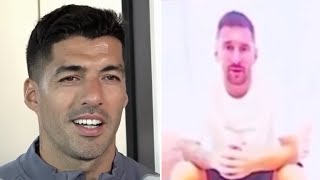 Luis Suarez REACTS to Messi's Tribute For His Retirement Announcement