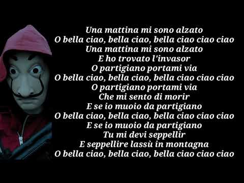 Bella Ciao - Manu Pilas (Lyrics)