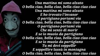 Video thumbnail of "Bella Ciao - Manu Pilas (Lyrics)"