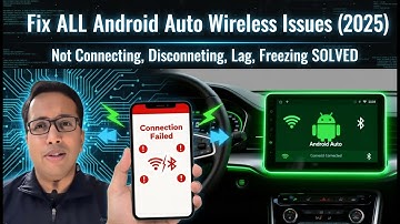 Los ALLE draadloze problemen met Android Auto op (2025) | Geen verbinding, verbinding verbroken, ...
