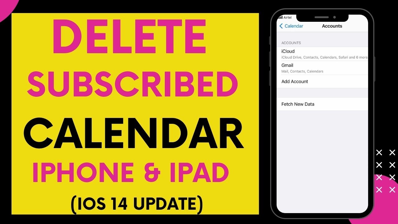 iOS 14 How To Delete Subscribed Calendar On IPhone Or IPad YouTube iOS 14 How To Delete Subscribed Calendar On IPhone Or IPad YouTube