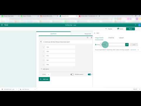 Microsoft Forms - How To Add an Image to Questions