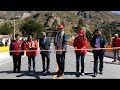 Inauguración del Puente Santa Rosa en Huancavelica