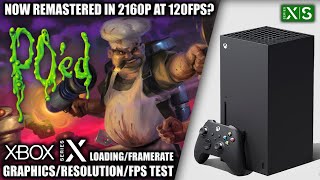 PO'ed: Definitive Edition - Xbox Series X Gameplay + FPS Test