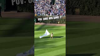Go Cubs Go! Comment a 🧹 if you think we’re sweeping!