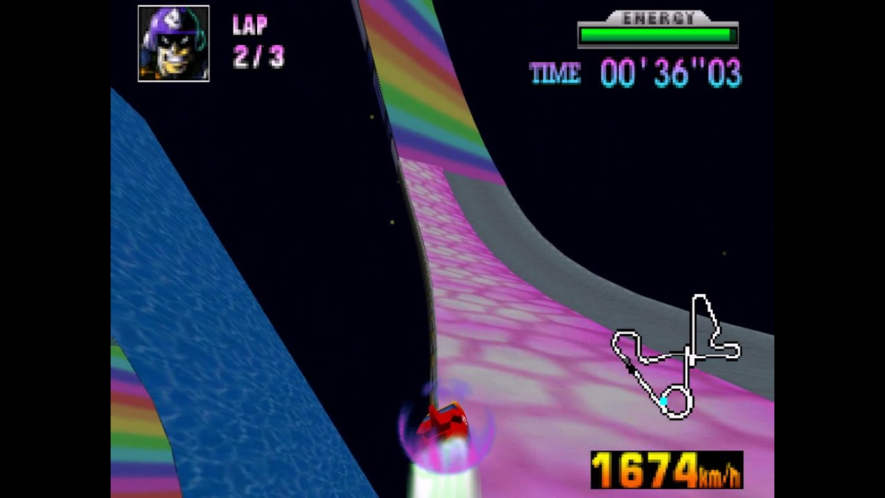 [TAS] F-Zero X Custom Track: RR-MKDS