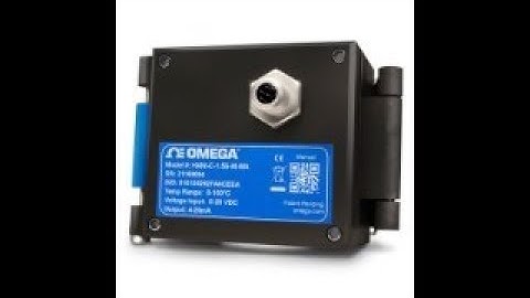 Omega Non-Invasive Sanitary Metal Pipe Clamp HANI Temperature Sensor