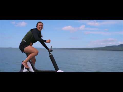 წყალზე მოსიარულე ველოსიპედი გამოიგონეს