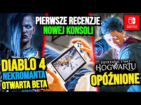 HOGWARTS LEGACY na Nintendo Switch OPÓŹNIONE — Gracze ŹLI NA DIABLO 4 (Otwarta BETA) — ASUS ROG ALLY