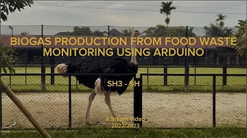 STEAM 2023 [Biogas Production from Food Waste Monitoring Using Arduino]