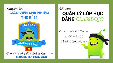 Tìm hiểu về Classdojo _Teacher