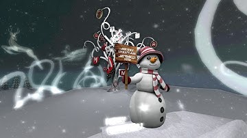 Merry Christmas Metropolis Grid