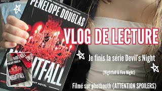 Vlog de lecture: Devil's Night Series✧.* | (reading vlog) *SPOILERS*