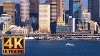 4K (Ultra HD) Seattle Cityscape | Urban Video - Belvedere Viewpoint Park - Trailer