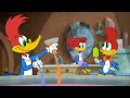 Woody makes special candy with science | Woody Woodpecker