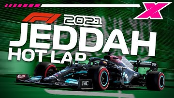 F1 2021 Jeddah Corniche Saudi Arabia Hotlap | 4K Ultra