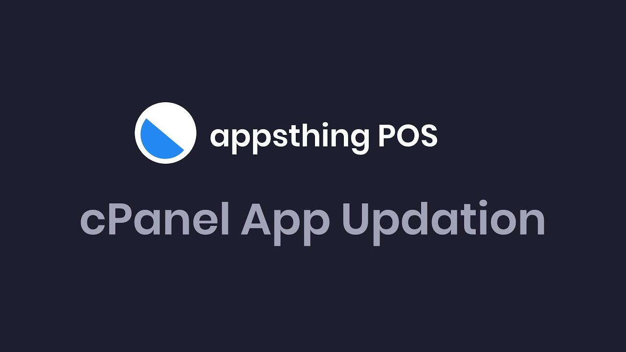 cPanel App Updation Procedure [Older Versions] - YouTube
