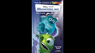 Opening To Monsters Inc 2002 Vhs