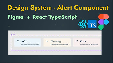 Alert Component and variants in Figma and React TypeScript using chatgpt