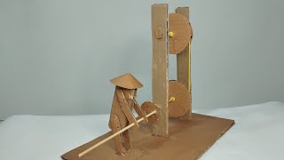 How to make a simple force and machine motion model 🦿🖌️🎨