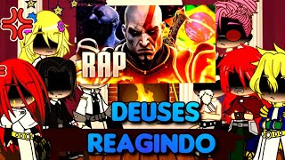 (Deuses) React - Rap Do Kratos (God Of War) - Fantasma De Esparta | Papyrus Da Batata