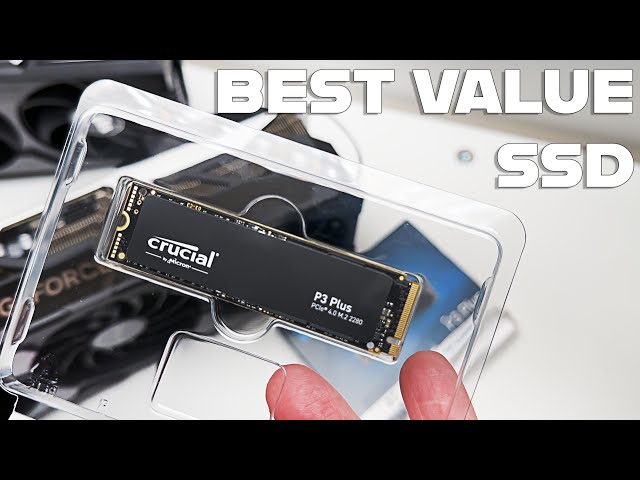 Crucial P3 Plus 1TB PCIe Gen4 NVME SSD Review