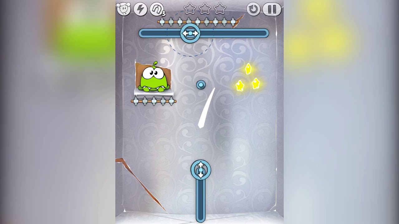 Cut The Rope “Frozen Sad Om-Nom” Glitch - YouTube